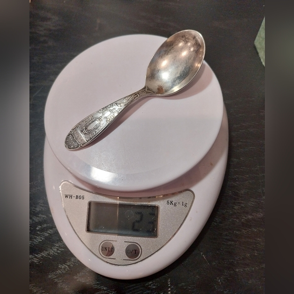 Silver Sterling Baby Spoon - Picture 15 of 15